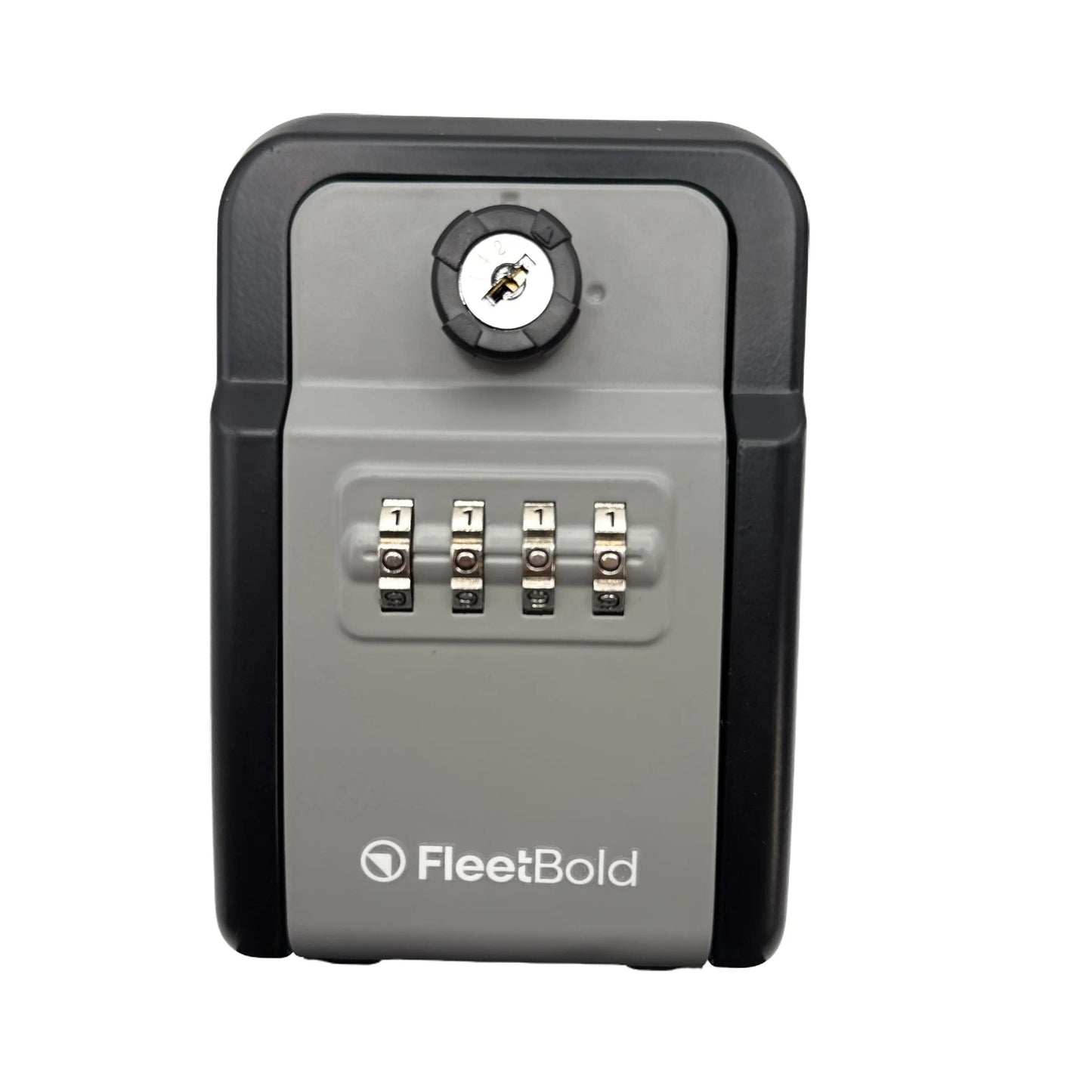 Car Key Lockbox – Window Mount, Large Capacity, 4-Digit Code (10,000 Combos), Waterproof, with Emergency Key Access – For Fleet & Turo Hosts by FleetBold