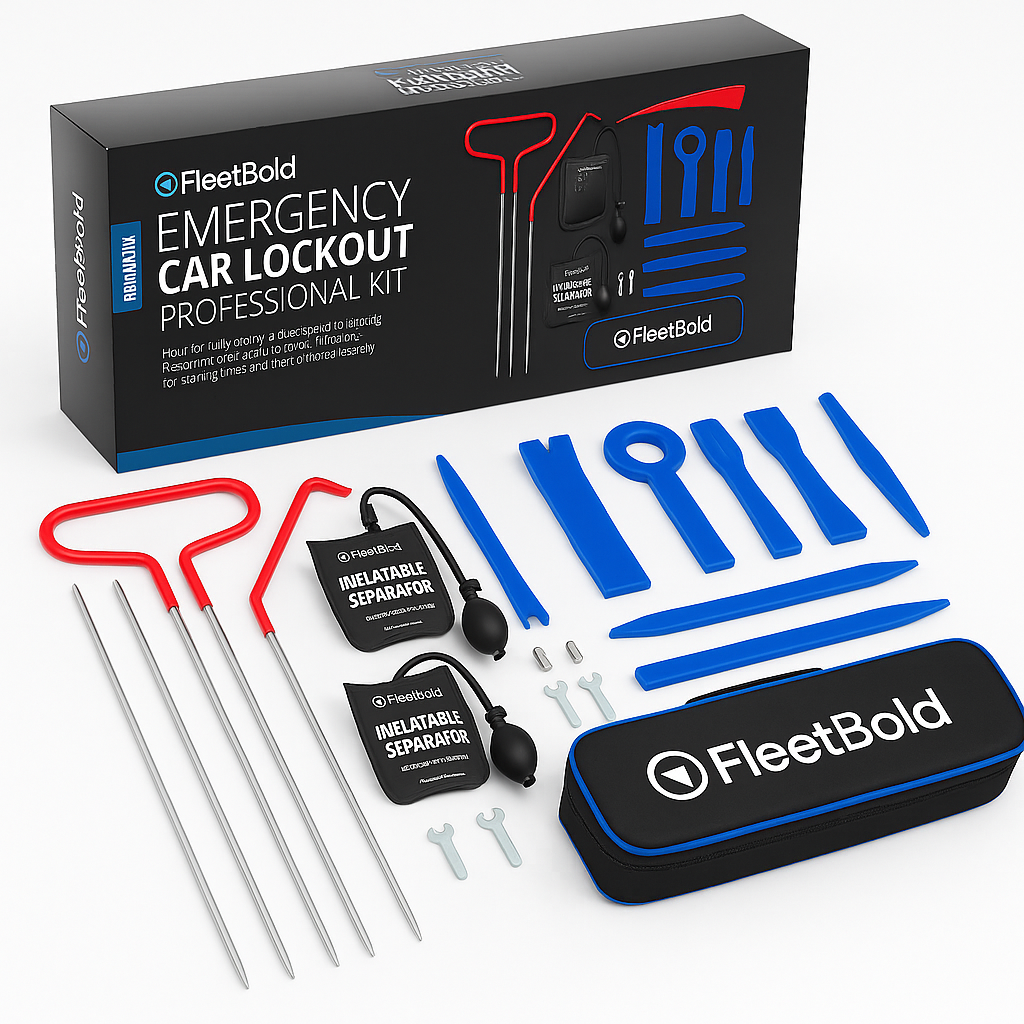Emergency Car Lockout Professional Kit – Commercial Grade Universal Vehicle Entry Tools for Turo Hosts – Durable & Portable for Cars, Trucks, SUVs