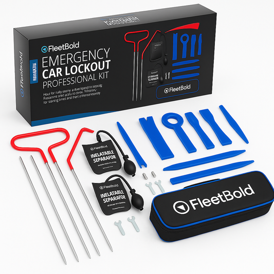 Emergency Car Lockout Professional Kit – Commercial Grade Universal Vehicle Entry Tools for Turo Hosts – Durable & Portable for Cars, Trucks, SUVs