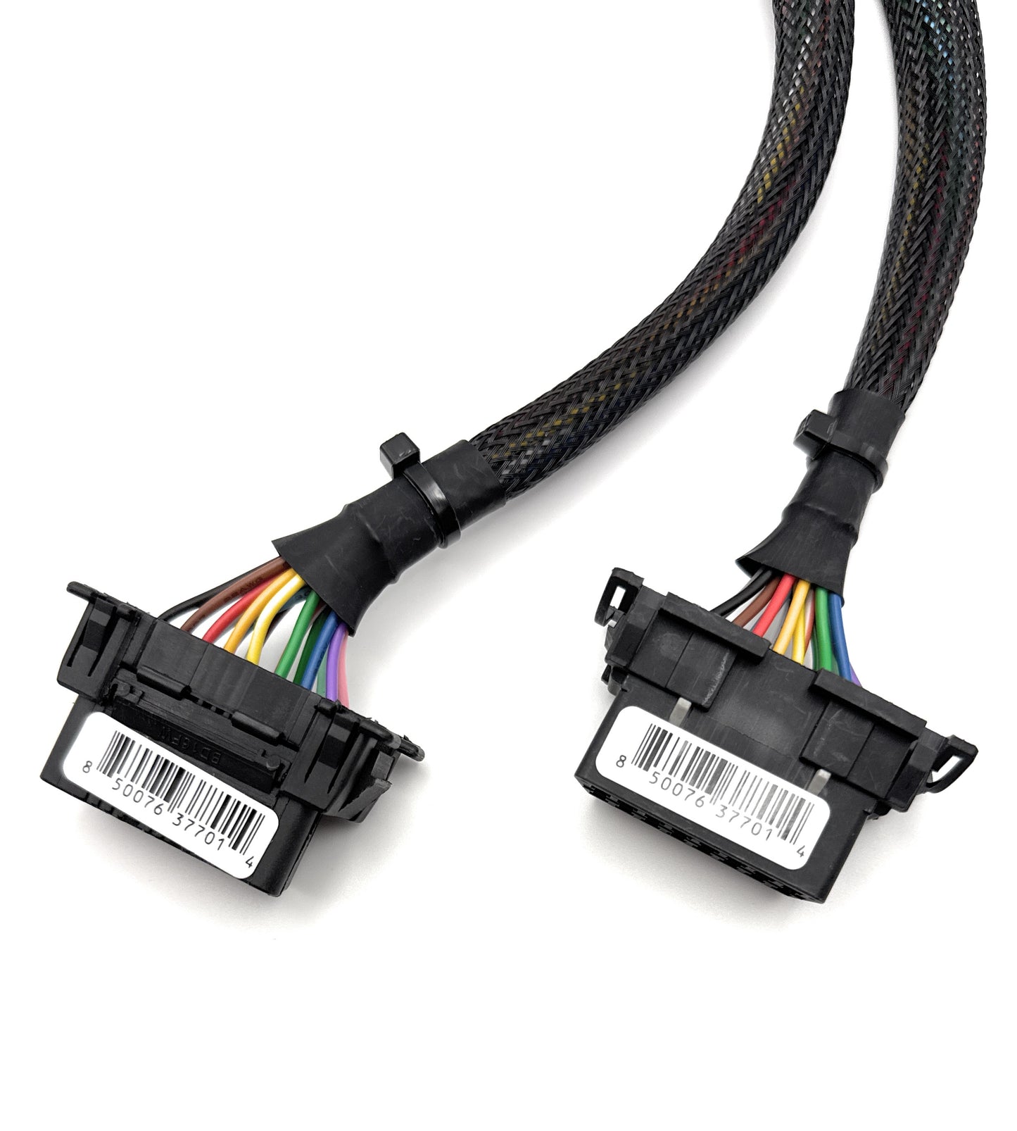 OBD2 Splitter 16 Pin OBD II Splitter Extension 1x Male and 2X Female Extension Cable Adapter In Use for OBD2 GPS Devices, Turo Hosts by FleetBold