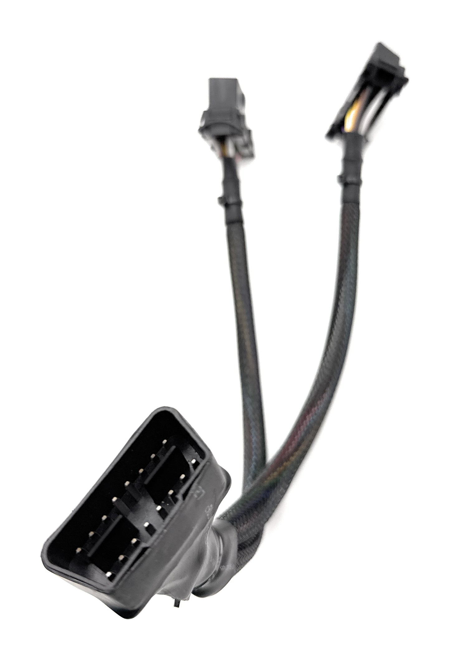 OBD2 Splitter 16 Pin OBD II Splitter Extension 1x Male and 2X Female Extension Cable Adapter In Use for OBD2 GPS Devices, Turo Hosts by FleetBold