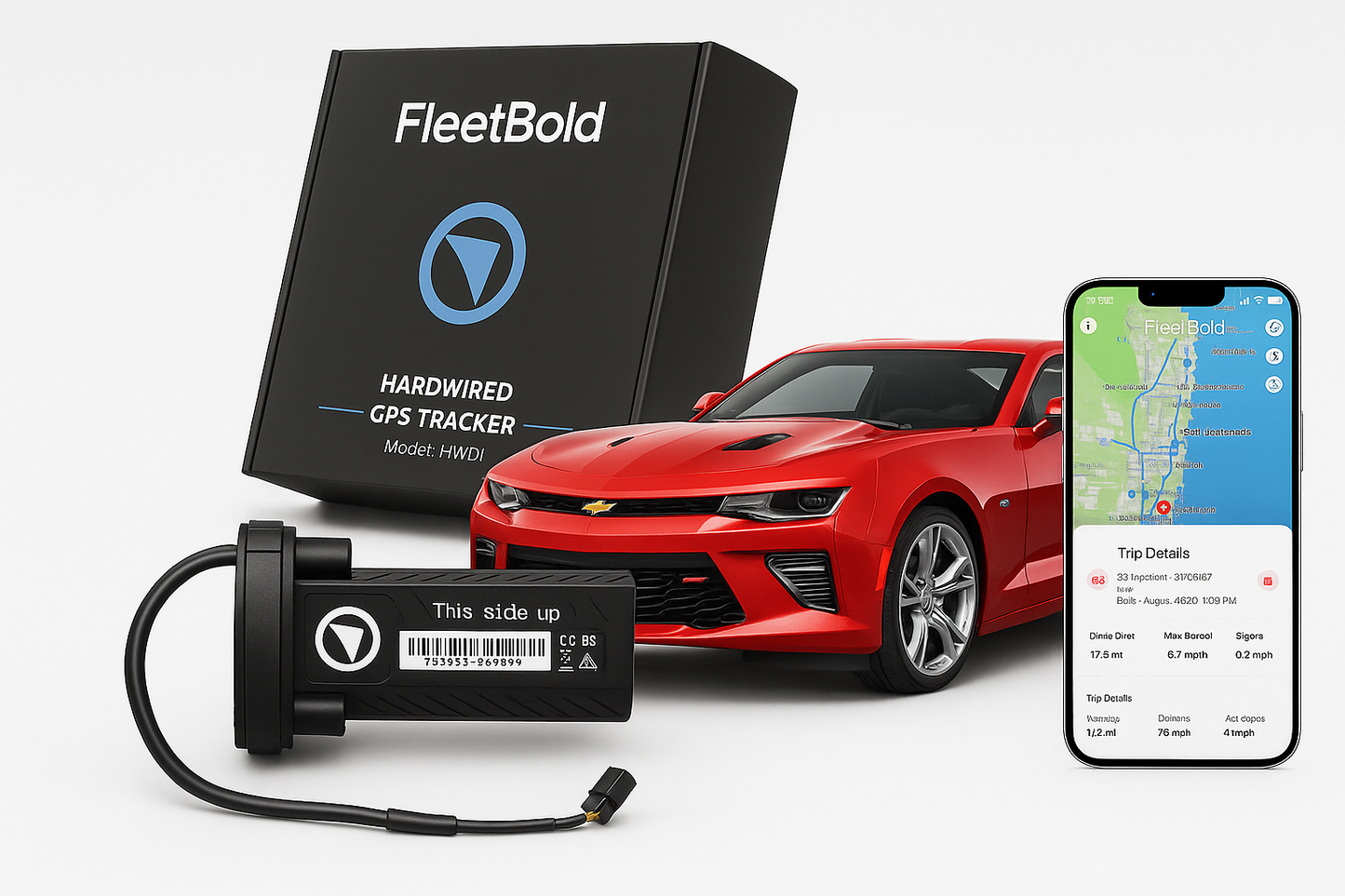 (12 PACK) Hardwired GPS Tracker – $12.99/month 4G LTE Real-Time Vehicle Tracking for Turo Hosts, Car Rentals & Fleet Management – 7 Seconds Updates, Kill Switch, Geo-Fence, Trip History, Smart Alerts (Copy)