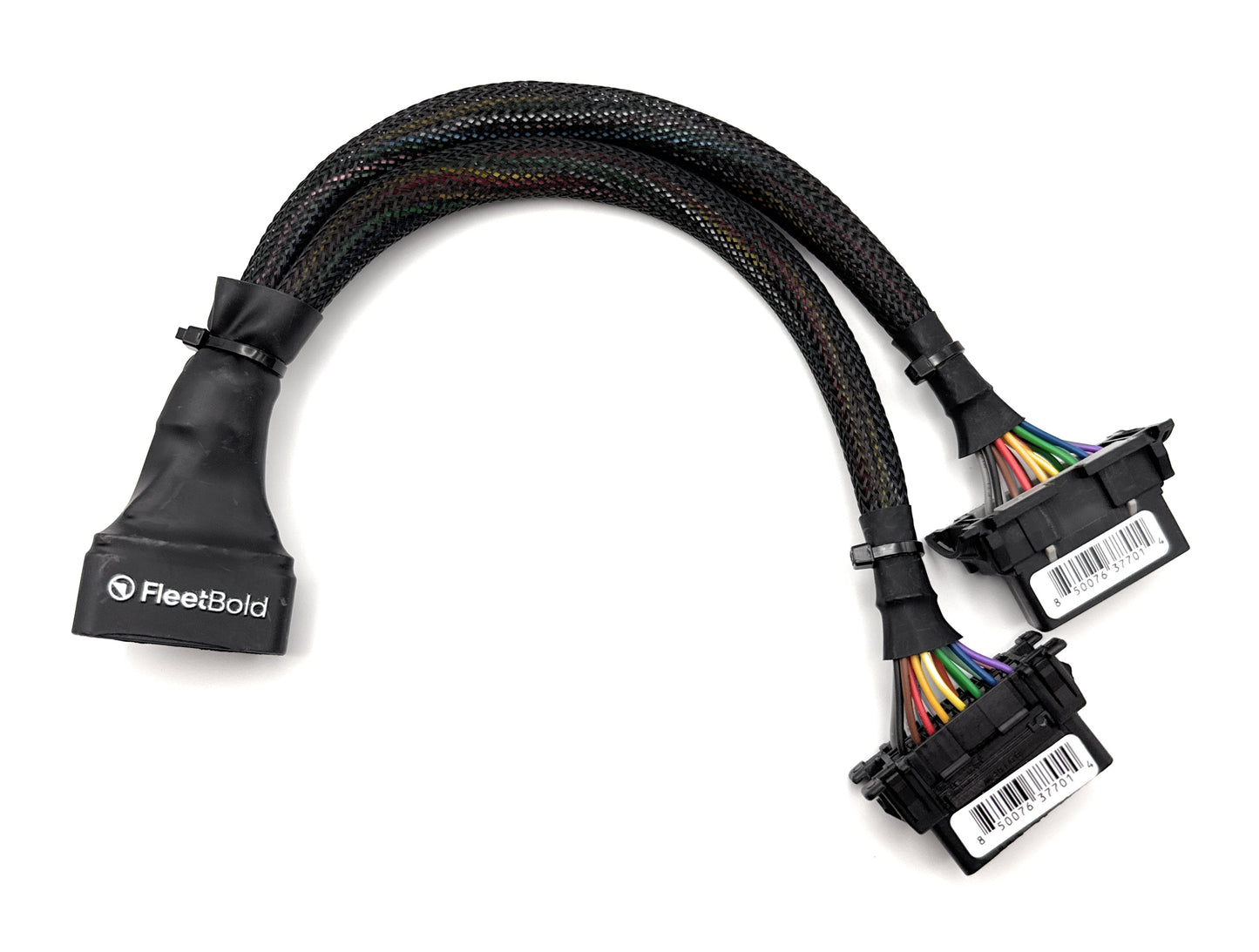 OBD2 Splitter 16 Pin OBD II Splitter Extension 1x Male and 2X Female Extension Cable Adapter In Use for OBD2 GPS Devices, Turo Hosts by FleetBold