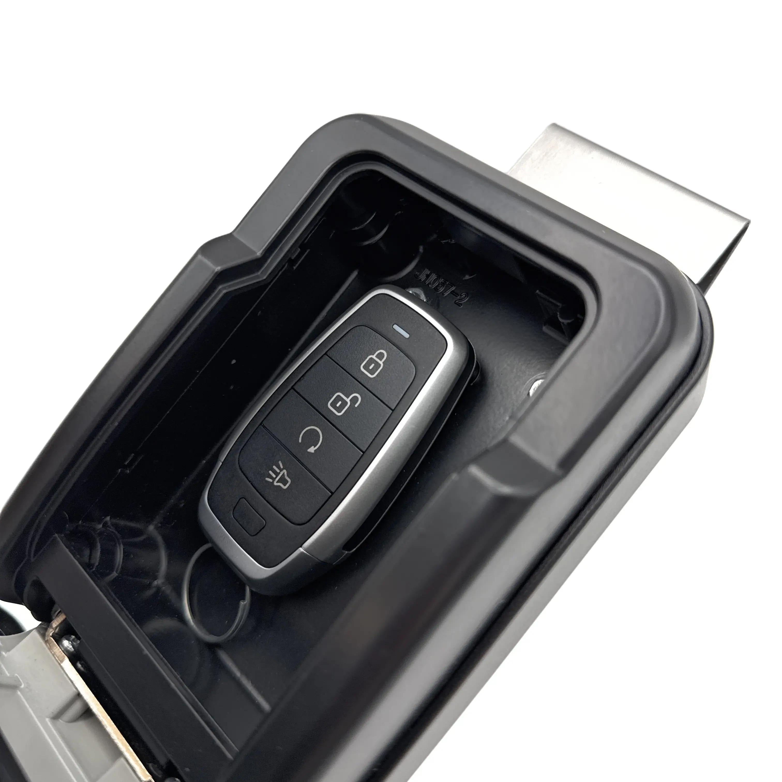 FleetBold Car Key Lockbox – 4-Digit Waterproof Window Mount for